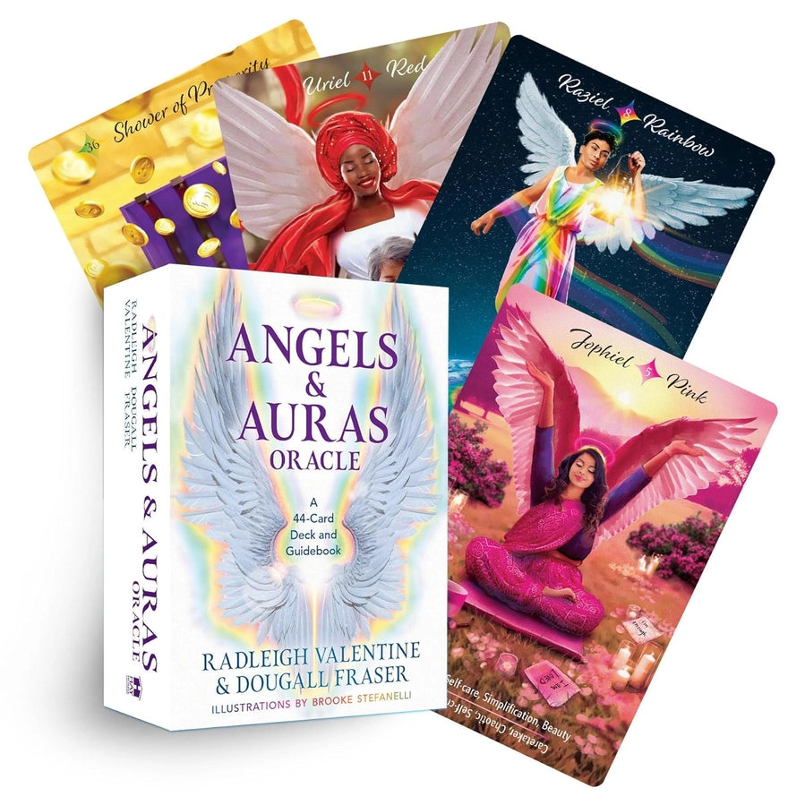 Angels & Auras Oracle Deck – 44 Cards & Guidebook