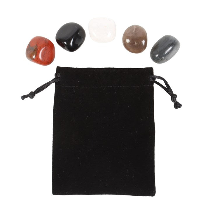 Scorpio Crystal Tumbled Stone Set