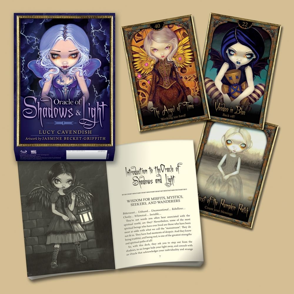 Oracle of Shadows &amp; Light Card Deck – 45 Cards &amp; Guidebook
