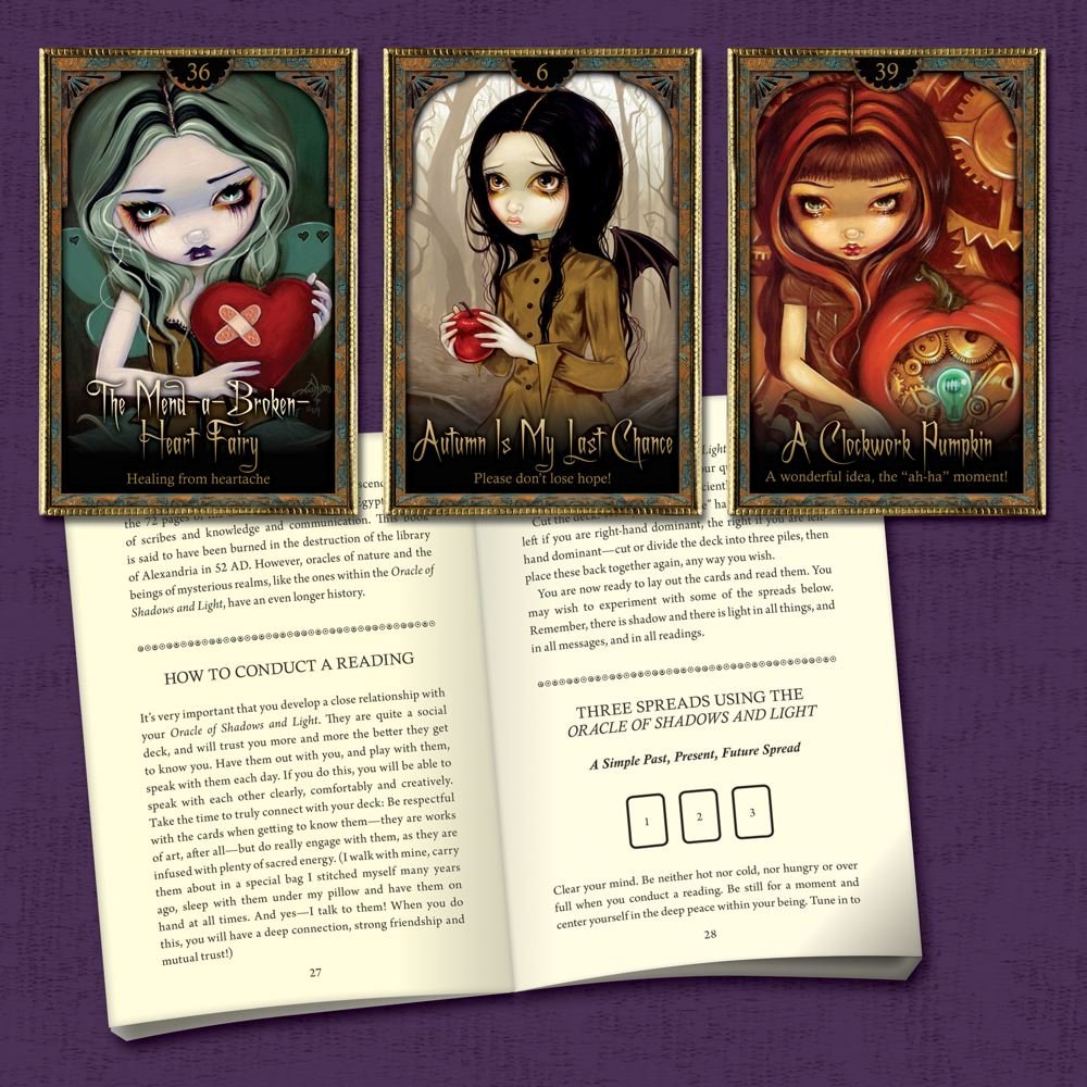 Oracle of Shadows &amp; Light Card Deck – 45 Cards &amp; Guidebook