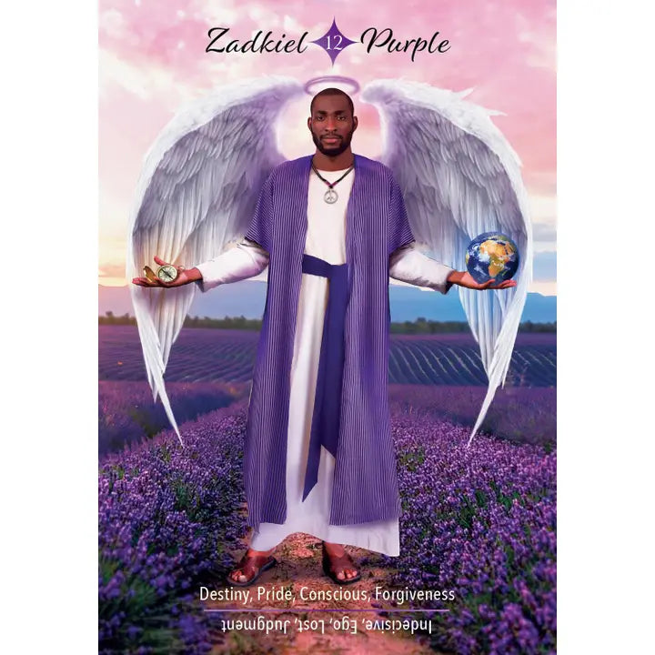 Angels & Auras Oracle Deck – 44 Cards & Guidebook
