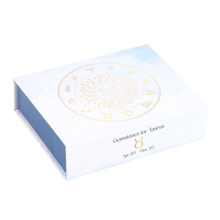 Taurus Crystal Tumbled Stone Set