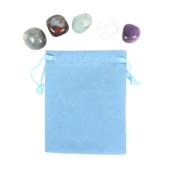 Pisces Crystal Tumbled stone Set