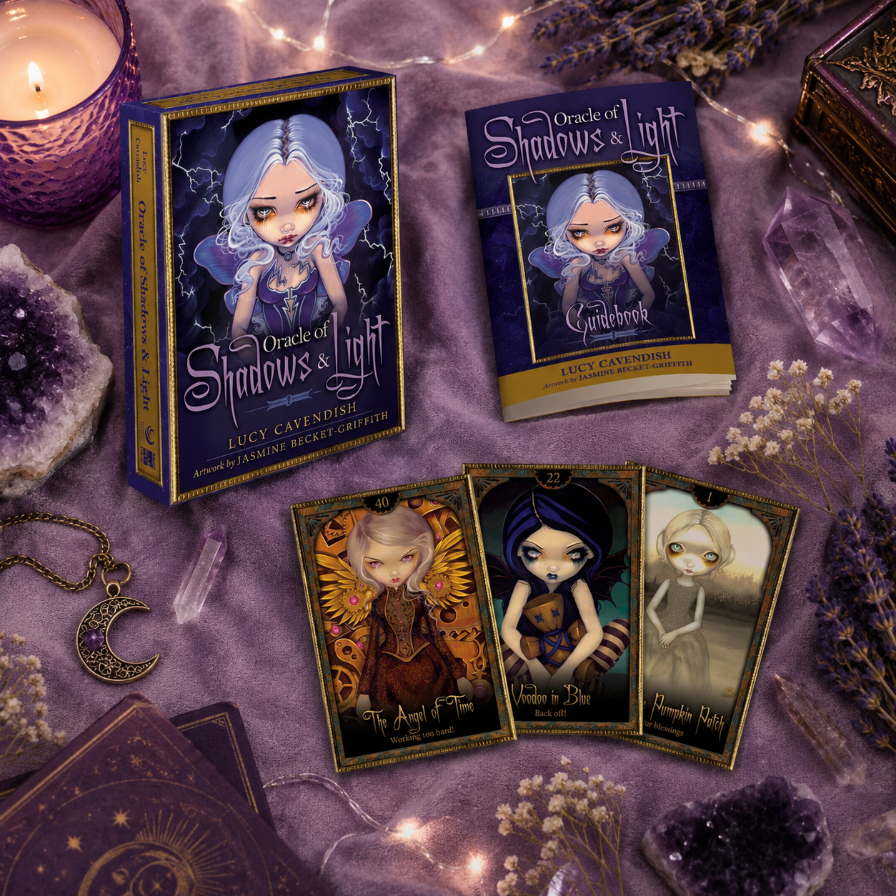 Oracle of Shadows &amp; Light Card Deck – 45 Cards &amp; Guidebook