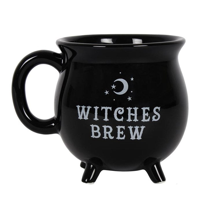 Ceramic Witches Brew Cauldron Mug