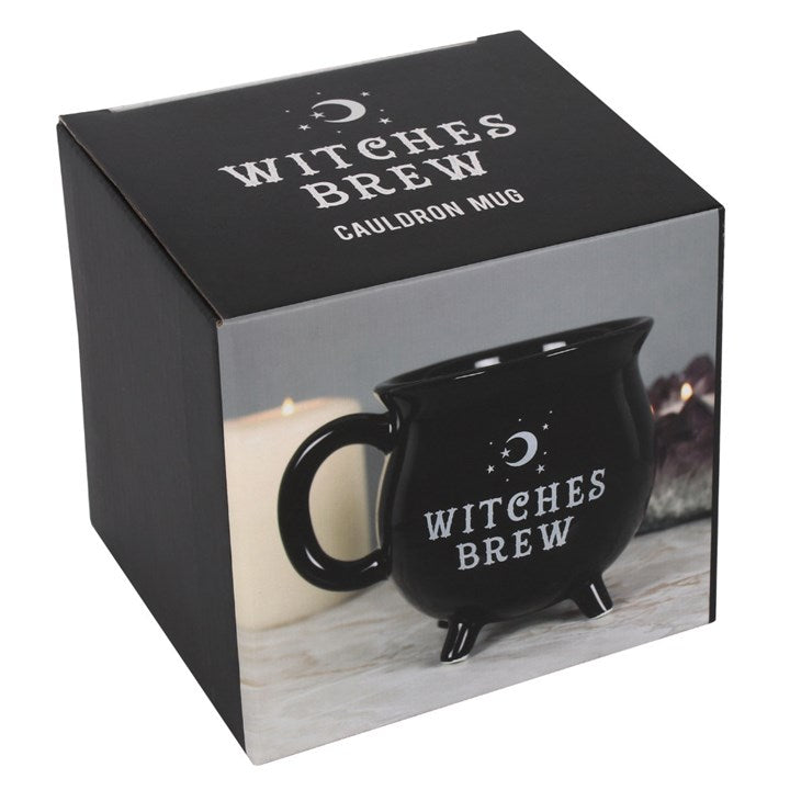 Ceramic Witches Brew Cauldron Mug