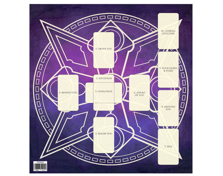 Double-Sided Celtic Cross Tarot Reading Board